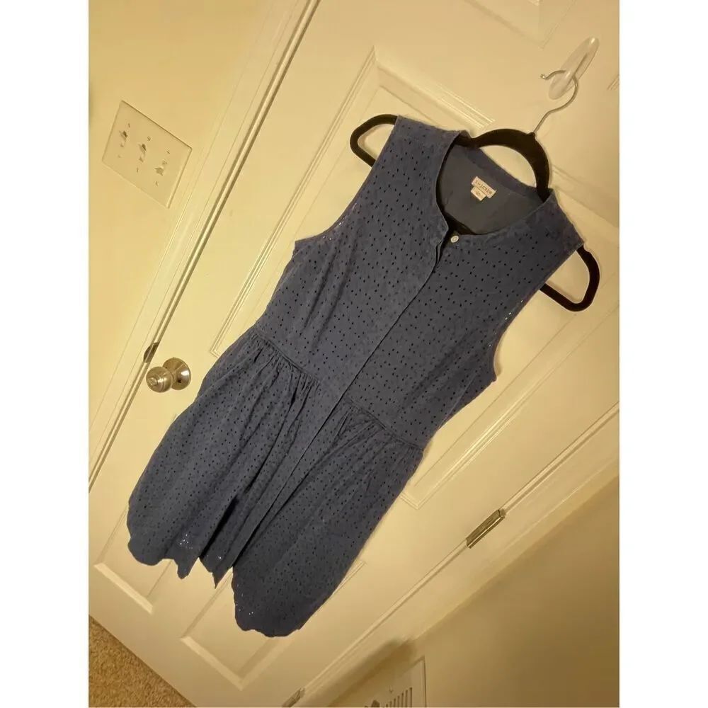J. By J Crew women’s size 12 navy blue sleeveless dress